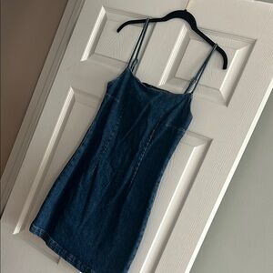 Reformation Stylish Denim Mini Dress size 4